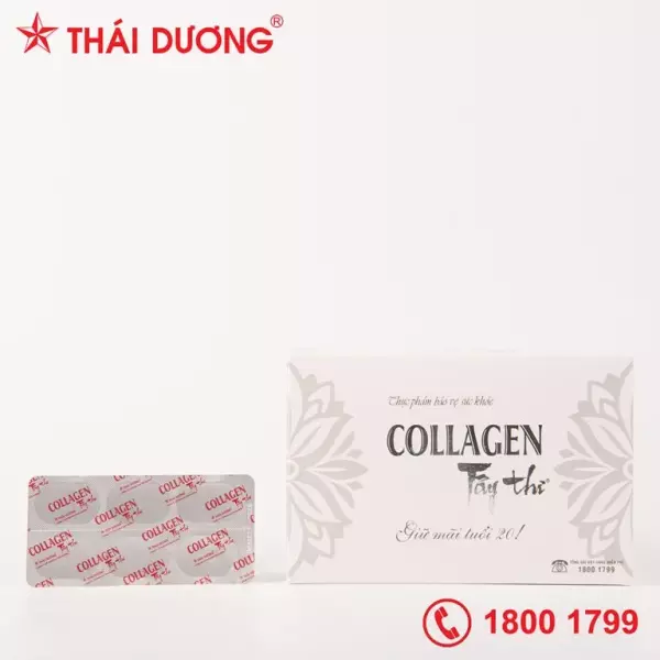 TPBVSK Collagen Tây Thi - Sao Thái Dương - 20 vỉ x 6 viên